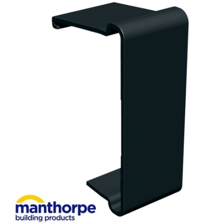 manthorpe dry verge union brackets black 2 pack