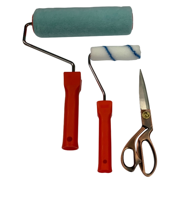 tool kit (rollers & scissors)