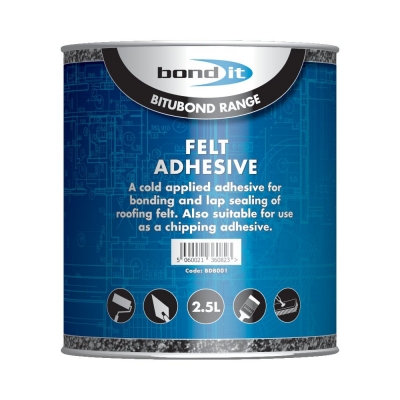bond it felt adhesive 2.5l (box of 6)