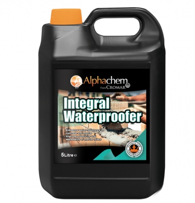 cromar alphachem integral waterproofer 5l (box of 4)