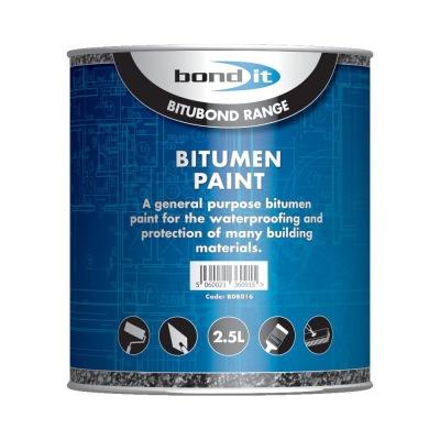 black bitumen paint 2.5l