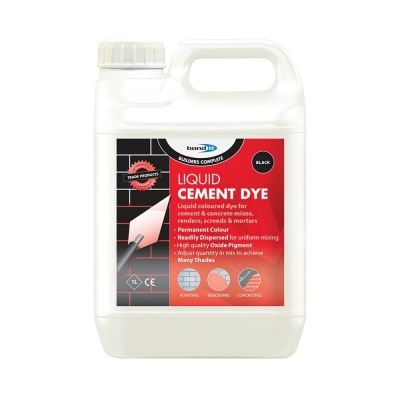 liquid cement dye 1l black
